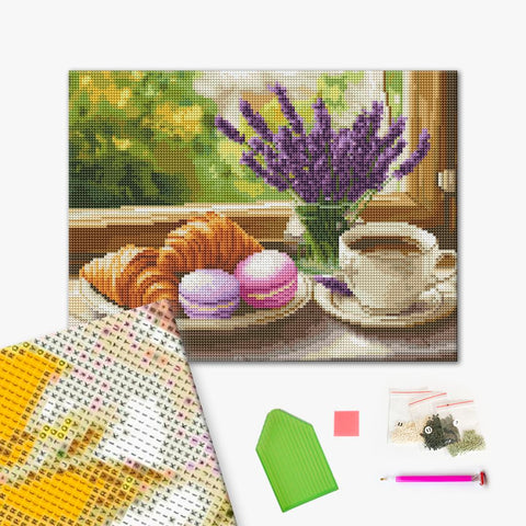 Haft diamentowy Słodkie śniadanie (DBS54204)