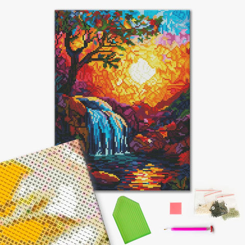 Haft diamentowy Wspaniały krajobraz (DBS54207)