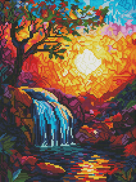 Haft diamentowy Wspaniały krajobraz (DBS54207)