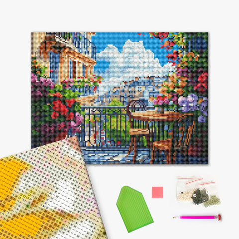 Haft diamentowy Przytulne miejsce (DBS54210)