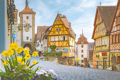 Haft diamentowy Jasny dzień w mieście (DBS1077)