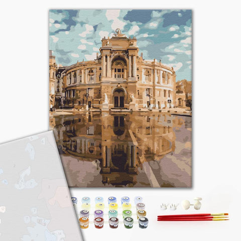 Premium malowanie po numerach Teatr operowy (PBS39128)