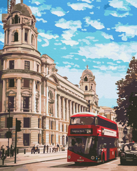 Premium malowanie po numerach Architektura Londynu (PBS52317)