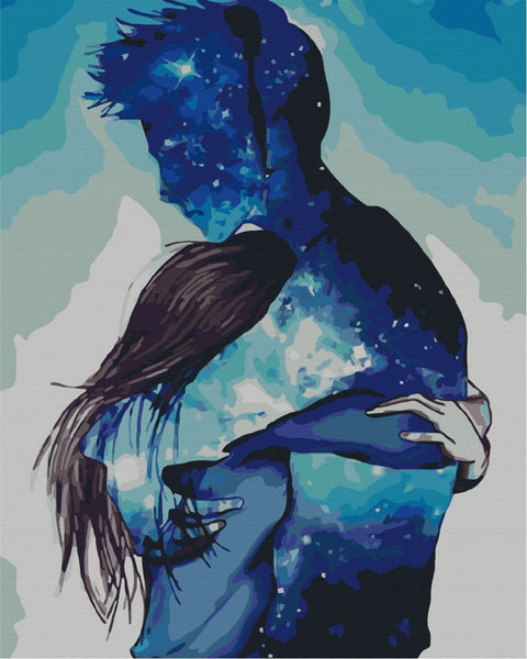 Premium malowanie po numerach Duchowe polączenie (PBS28778)