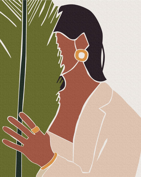 Premium malowanie po numerach Egzotyczne akcenty (PBS53683)