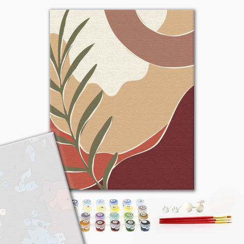 Premium malowanie po numerach Tryptyk pastelowy art (PBS51345)