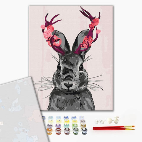 Premium malowanie po numerach Fantastyczny królik (PBS52164)