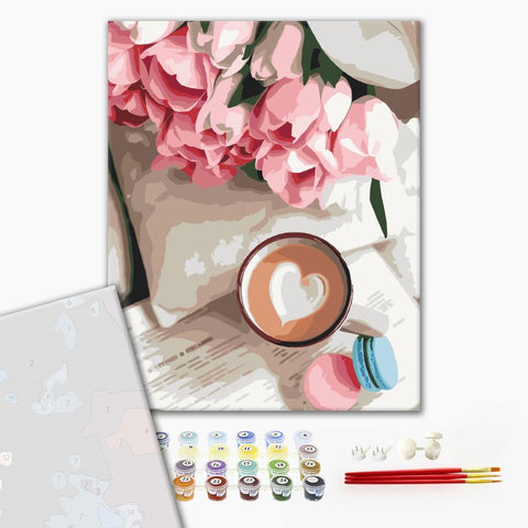 Premium malowanie po numerach Kakao dla ulubionej (PBS51325)