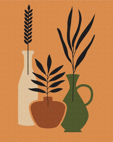 Premium malowanie po numerach Natura minimalizmu (PBS52729)