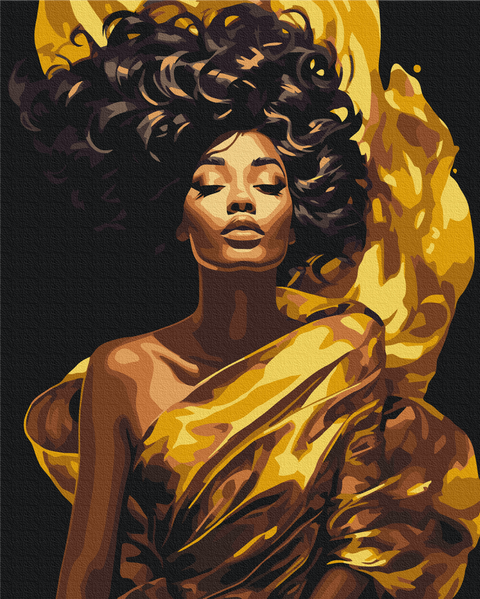 Premium malowanie po numerach Ubrany w belkę (PBS54007)