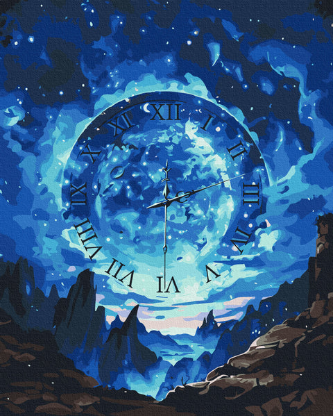 Premium malowanie po numerach W przestrzeni czasu (PBS54005)