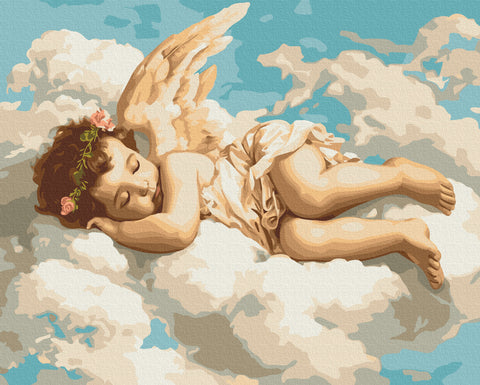 Premium malowanie po numerach Niebiański sen (PBS54022)