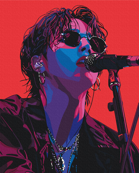 Premium malowanie po numerach K-pop Idol (PBS54071)