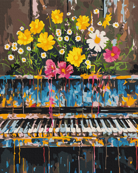 Premium malowanie po numerach Ekspresja muzyki (PBS54046)