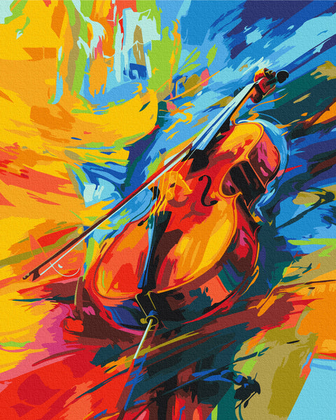 Premium malowanie po numerach Symfonia kolorów (PBS54035)