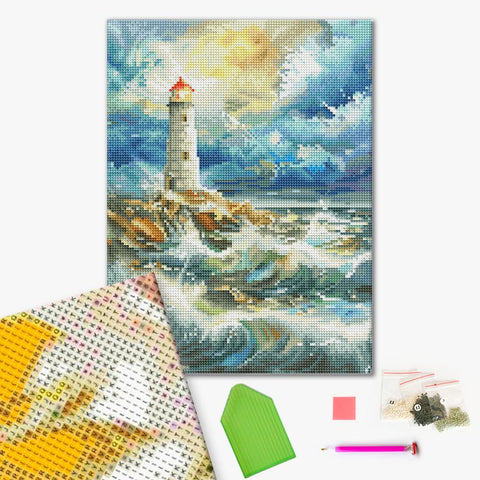 Haft diamentowy Latarnia morska (RDBS7020)