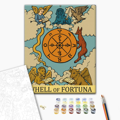 Malowanie po numerach Koło fortuny (BS54549)