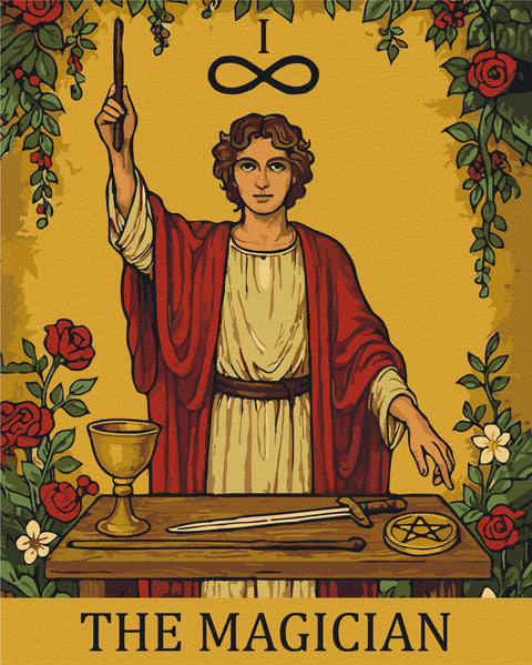 Malowanie po numerach Magik (BS54551)