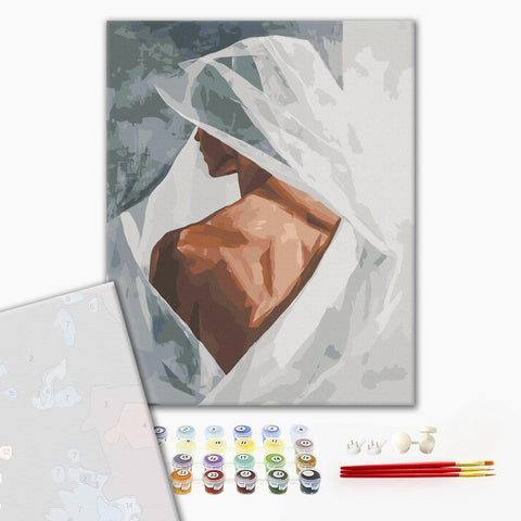 Premium malowanie po numerach Uczucie lekkości (PBS54248)