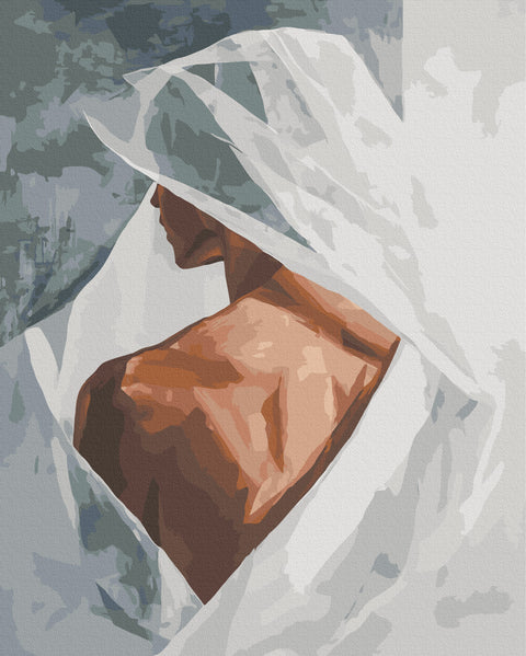 Premium malowanie po numerach Uczucie lekkości (PBS54248)