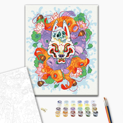 Malowanie po numerach Kitsune (RBS1036)