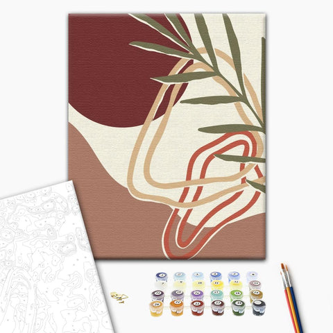 Malowanie po numerach Tryptyk pastelowy art 1 (BS51343)