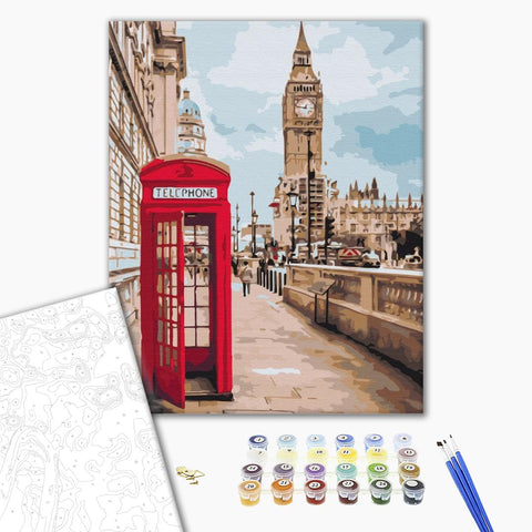 Malowanie po numerach Symbole Londynu (BS26716)