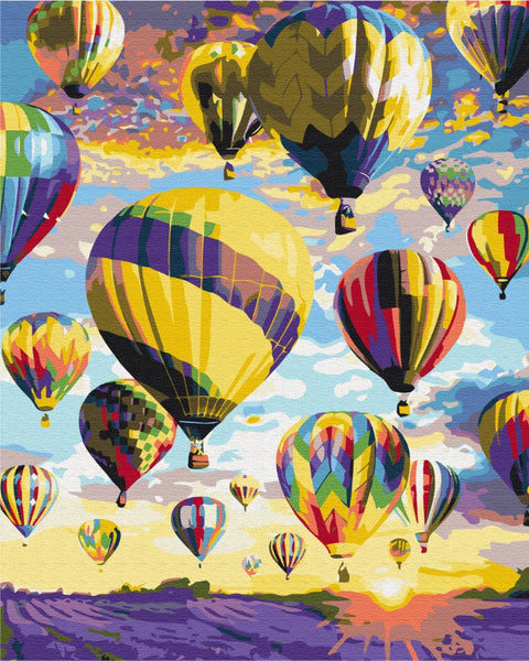 Malowanie po numerach Marzenia na niebie (BS28734)