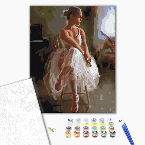 Malowanie po numerach Młoda balerina. (BS51982)