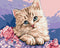 Malowanie po numerach Niebieskooki kotek (BS29696)