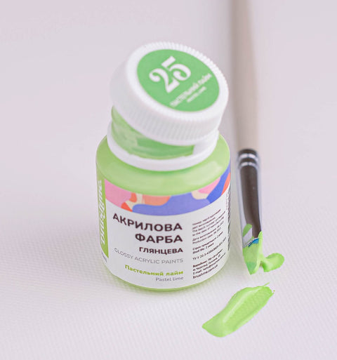 Farba akrylowa Limonka pastelowa (ACPT25)