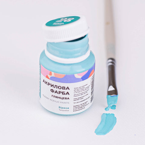 Farba akrylowa Kolor turkusowy (ACPT28)
