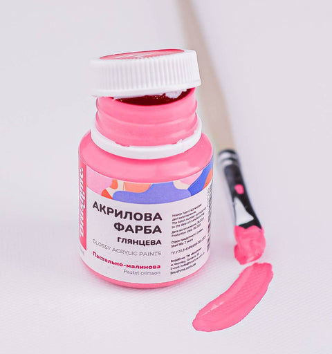 Farba akrylowa Pastelowo karmazynowy kolor (ACPT49)