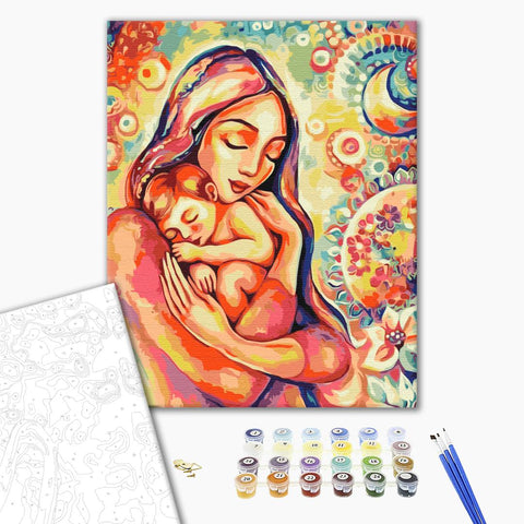 Malowanie po numerach W ramionach wzorów (BS51582)