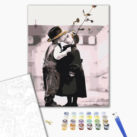 Malowanie po numerach Pierwszy pocałunek (BS52231)