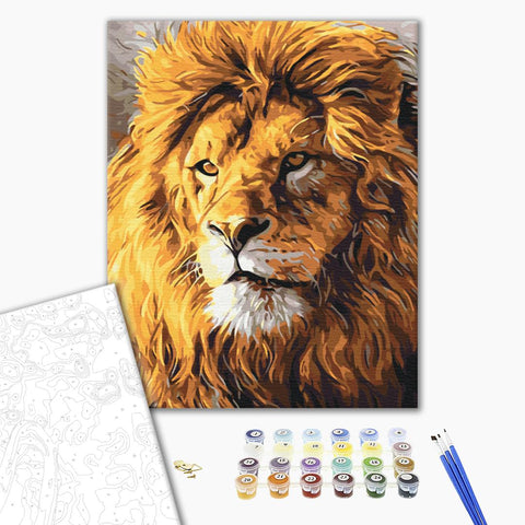 Malowanie po numerach Wzrok na Dumę (BS52292)