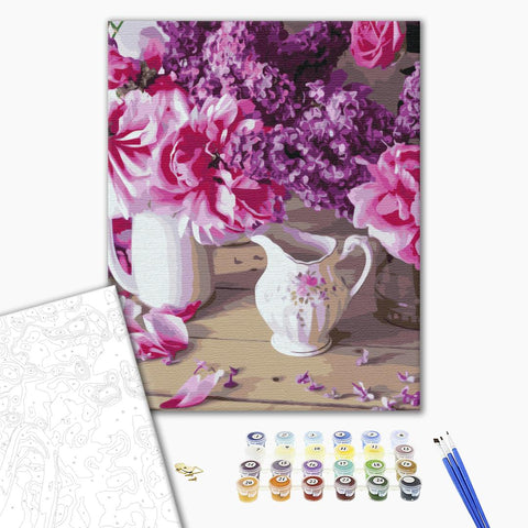 Malowanie po numerach Czułość do śniadania (BS51683)