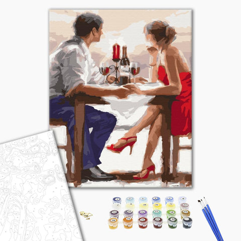 Malowanie po numerach Spotkanie (BS8000)