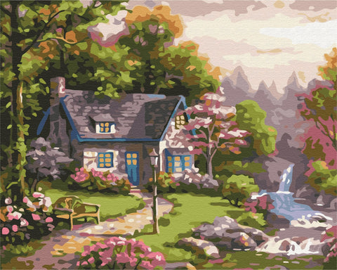 Malowanie po numerach Bajkowy las (BS51823)