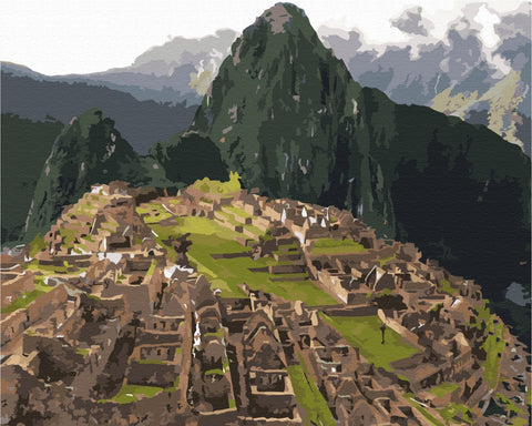 Malowanie po numerach Machu Picchu (BS51593)