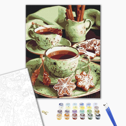 Malowanie po numerach Ciasteczka miętowe (BS52724)