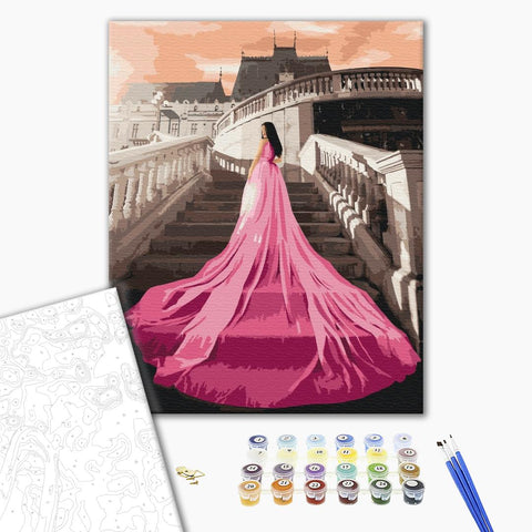 Malowanie po numerach Przyjęcie w pałacu (BS52709)