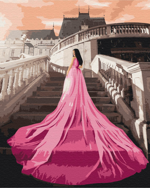 Malowanie po numerach Przyjęcie w pałacu (BS52709)