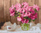 Malowanie po numerach Różowe petunie na stole (BS52768)