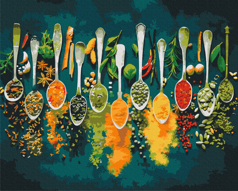 Malowanie po numerach Pikantne przyprawy (BS52897)