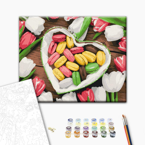 Malowanie po numerach Pakiet miłości (BS52862)