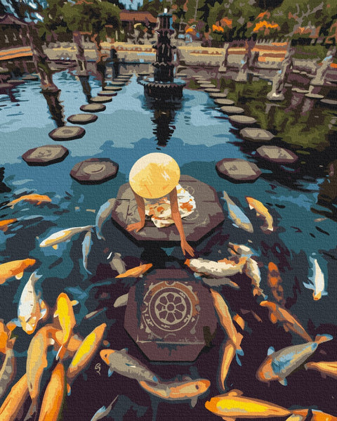 Malowanie po numerach Lato w Azji © Tany Moko (BS53066)