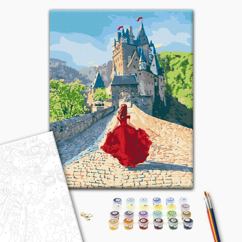 Malowanie po numerach Księżniczka (BS51739)