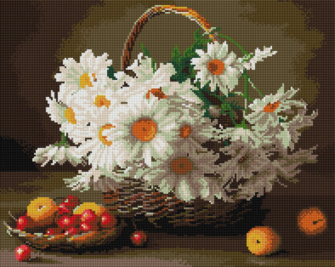 Haft diamentowy Stokrotki polne (DBS1004)