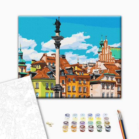 Malowanie po numerach Plac Zamkowy (BS53433)